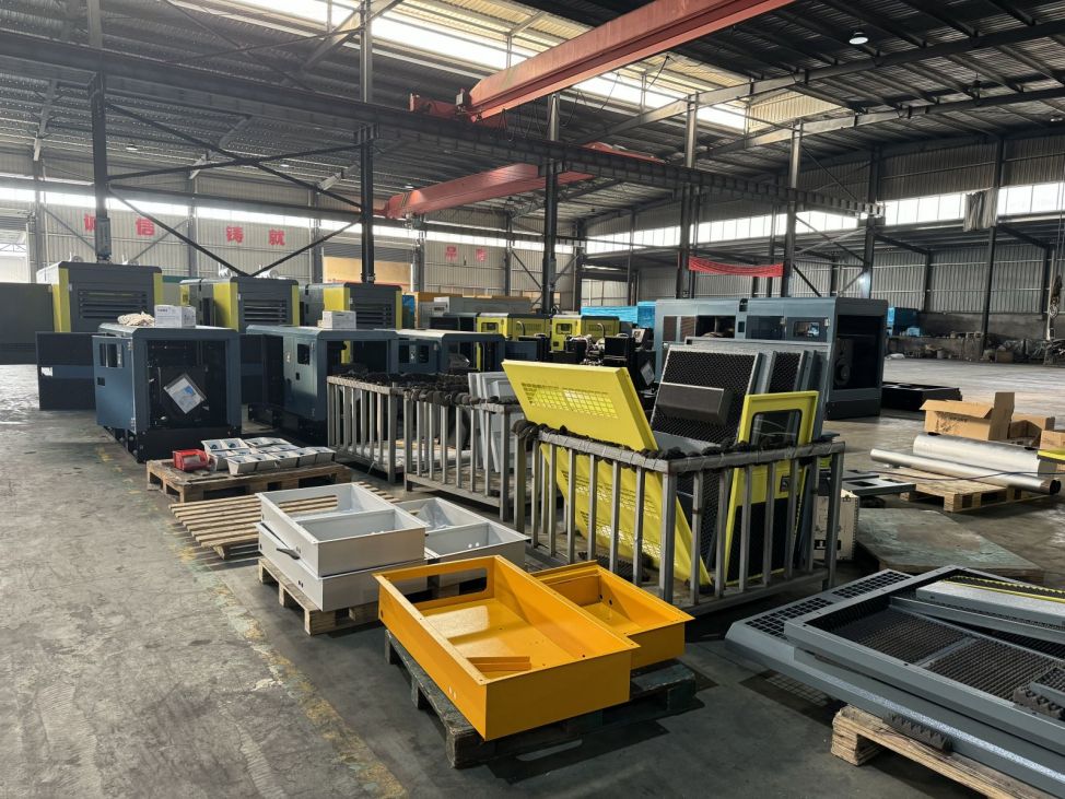 Dellent diesel generator sets gensets Factory Tour (7)